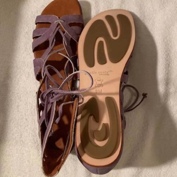 *HP* Mauve Gentle Souls Sandals.  NWOT - Picture 5 of 9